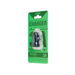 REMAX - Cargador de auto RCC361 Negro 3A USB-A