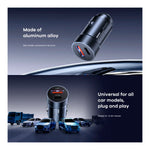 REMAX - Cargador de auto RCC361 Negro 3A USB-A