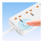 REMAX - Extensión Power Strip RP-U153 Blanco 3 Tomas AC USB USB-C 20W