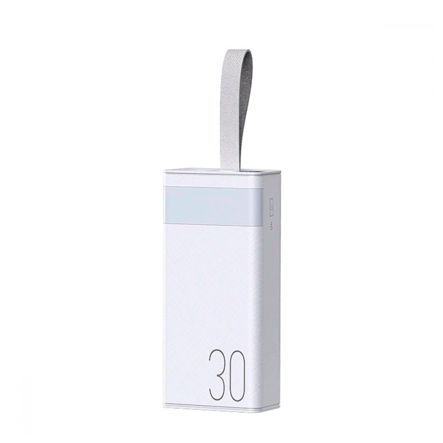 Remax - Power Bank RPP-320 Blanco 30000mAh PD 20W + QC 22.5W Linterna