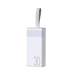 Remax - Power Bank RPP-320 Blanco 30000mAh PD 20W + QC 22.5W Linterna