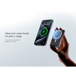 Remax - Power Bank Magnético MP-6 Gris 10000mAh Pantalla LED