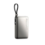 Remax - Power Bank RPP-19 Amber Silver 10000mAh Cable Integrado