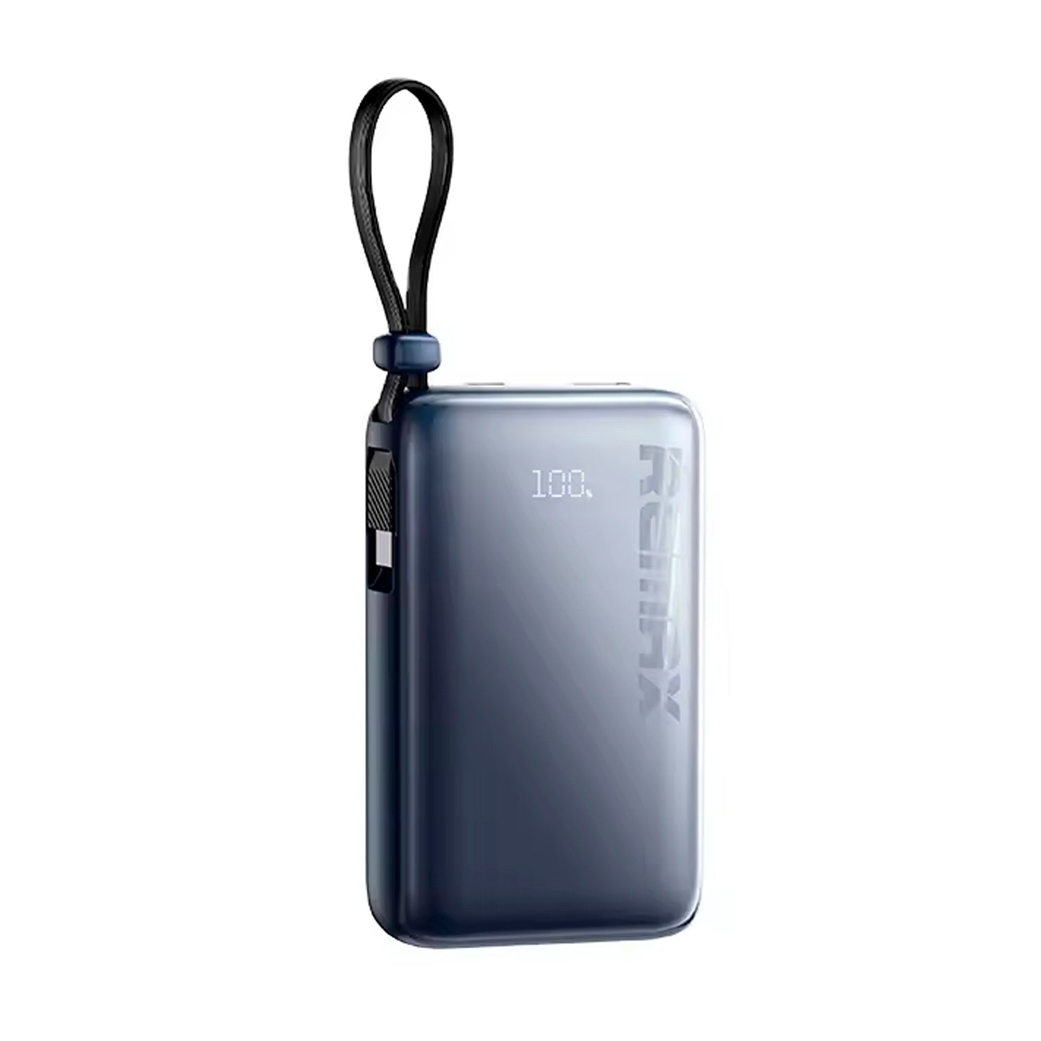 Remax - Power Bank RPP-19 Azul 10000mAh Cable Integrado