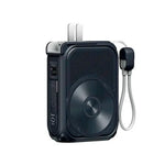 Remax - Power Bank RPP-116 Magnético 22.5W Negro Enchufe Integrado