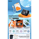 Remax - Power Bank RPP-116 Magnético 22.5W Negro Enchufe Integrado