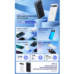 REMAX - Power Bank RPP-10 Blanco 10000mAh Carga Rápida 12W