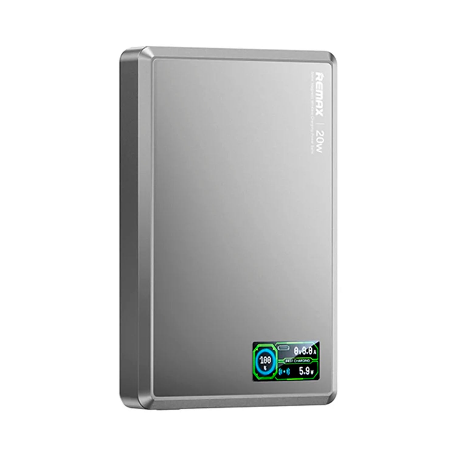 REMAX - Power Bank Magnético Aurora FP-37 Gris 10000mAh 20W