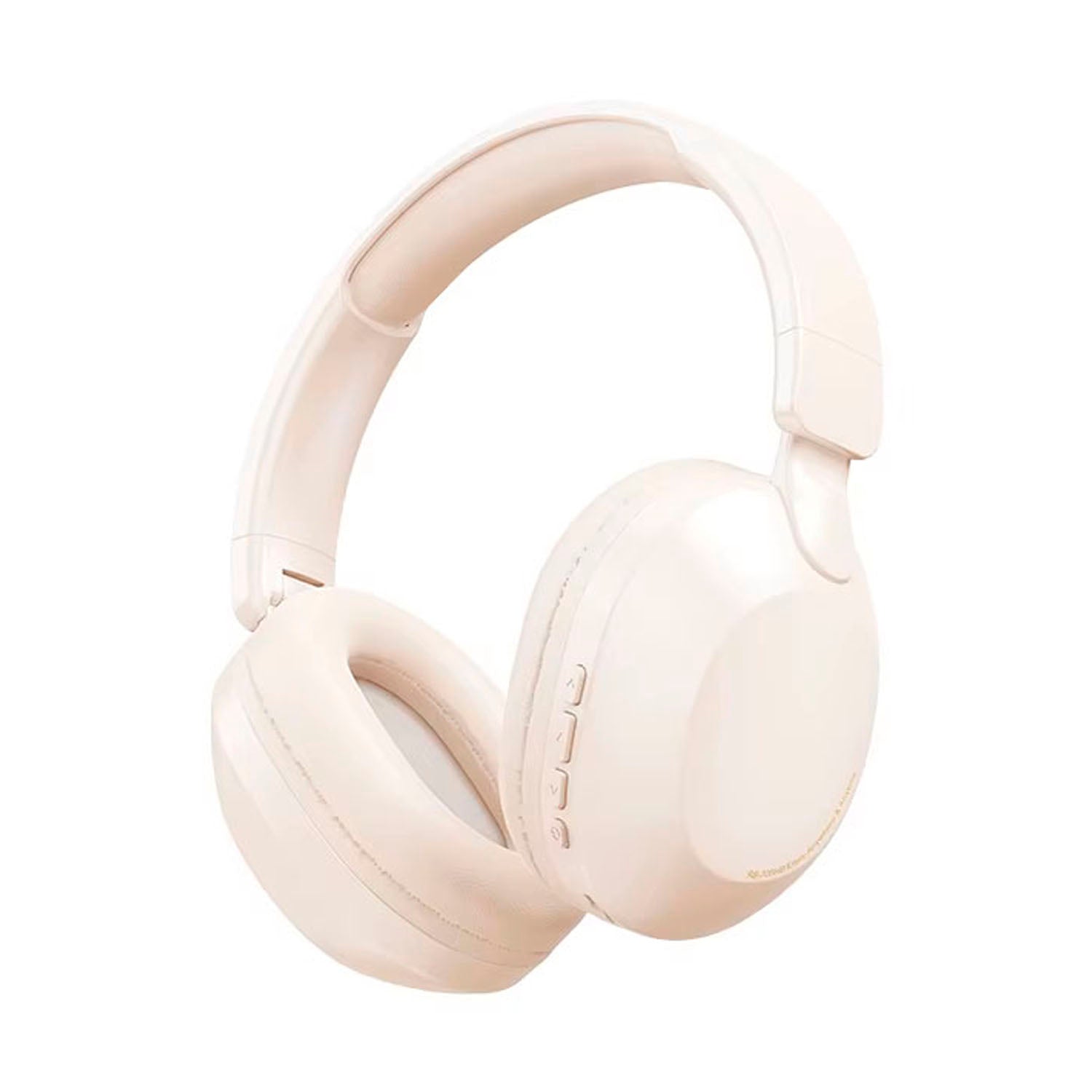 Audífonos Inalámbricos Remax RB-705HB Beige Bluetooth 5.4 con Ranura MicroSD