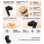 Audífonos Remax CozyBuds W38 Black Bluetooth 5.4