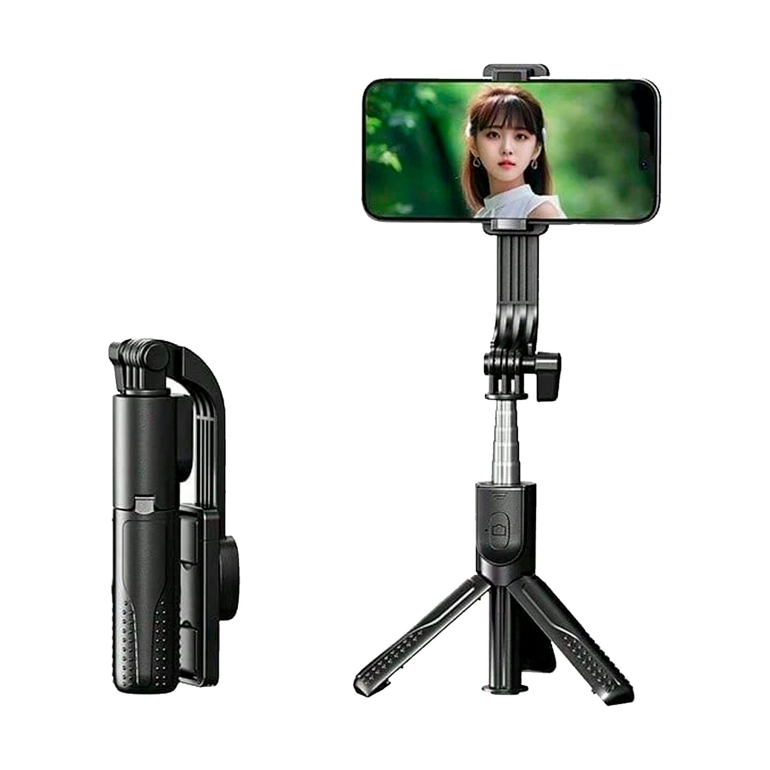 REMAX - Selfie Trípode P16 Negro 80 cm Bluetooth 360°