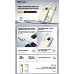 Power Bank Remax FCP-12 Beige 10000mAh 22.5W + PD 20W