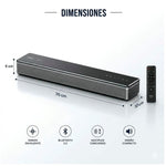 Parlante Soundbar Remax RTS-20 Gris 80W Bluetooth
