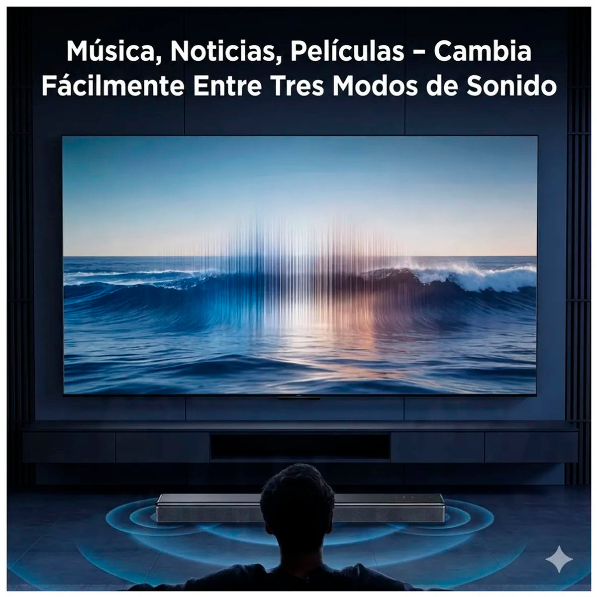 Parlante Soundbar Remax RTS-20 Gris 80W Bluetooth