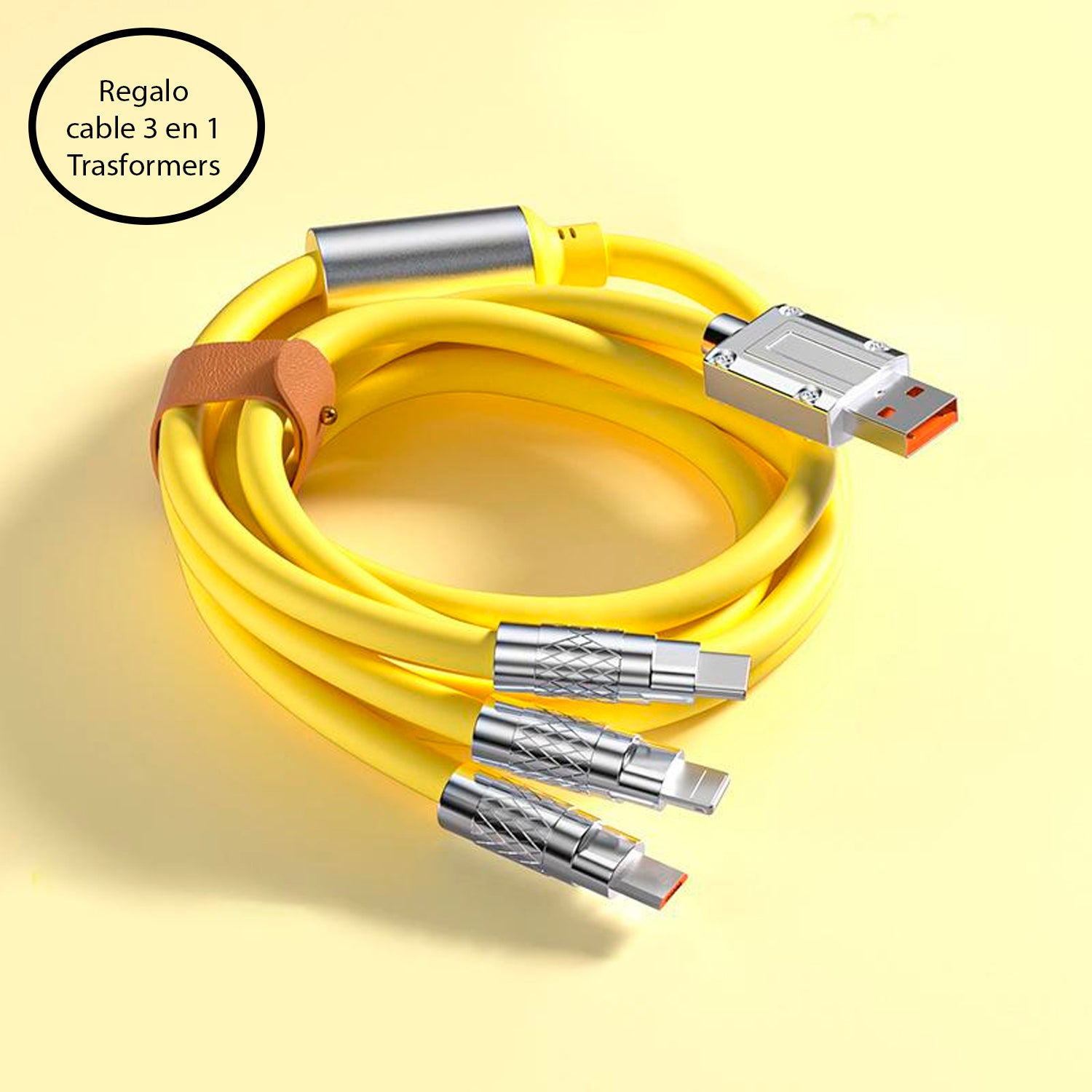 Remax - Combo RPP-623 Azul 20000mAh + Cable TF-A03 Amarillo