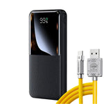 Remax - Combo RPP-623 Negro 20000mAh + Cable TF-A03 Amarillo