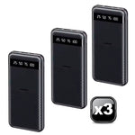 Remax - Combo x3 Power Bank RPP-10 10000mAh Carga Rápida