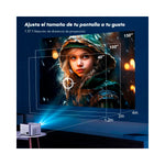 Magcubic - Proyector HY350 Plata Full HD 1080p Android 11 Wi-Fi 6
