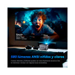 Magcubic - Proyector HY350 Plata Full HD 1080p Android 11 Wi-Fi 6