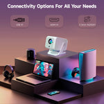 Magcubic - Proyector HY310X Blanco 1080p Android 11 Wi-Fi 6 420 Lúmenes